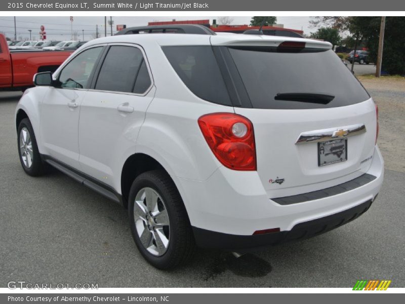 Summit White / Light Titanium/Jet Black 2015 Chevrolet Equinox LT