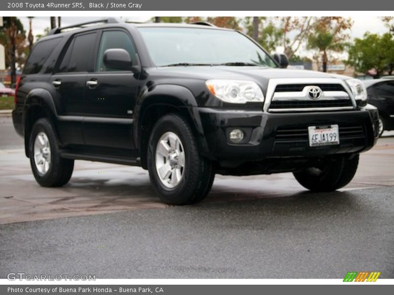 Black / Stone Gray 2008 Toyota 4Runner SR5