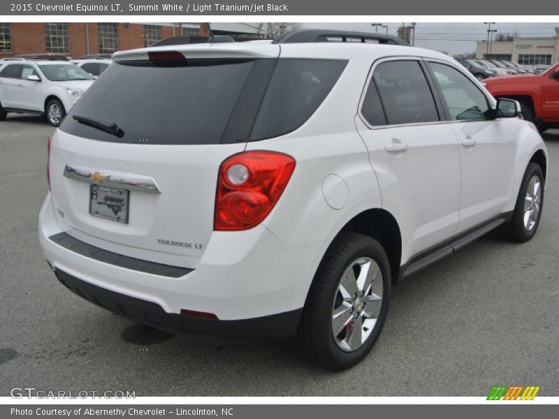 Summit White / Light Titanium/Jet Black 2015 Chevrolet Equinox LT