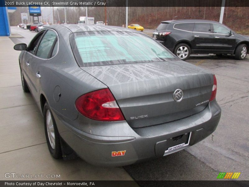 Steelmist Gray Metallic / Gray 2005 Buick LaCrosse CX