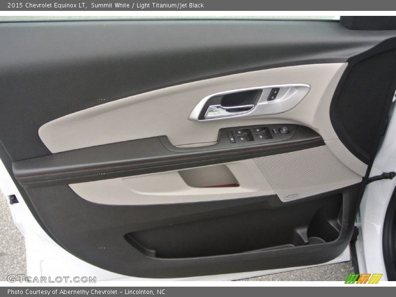 Summit White / Light Titanium/Jet Black 2015 Chevrolet Equinox LT