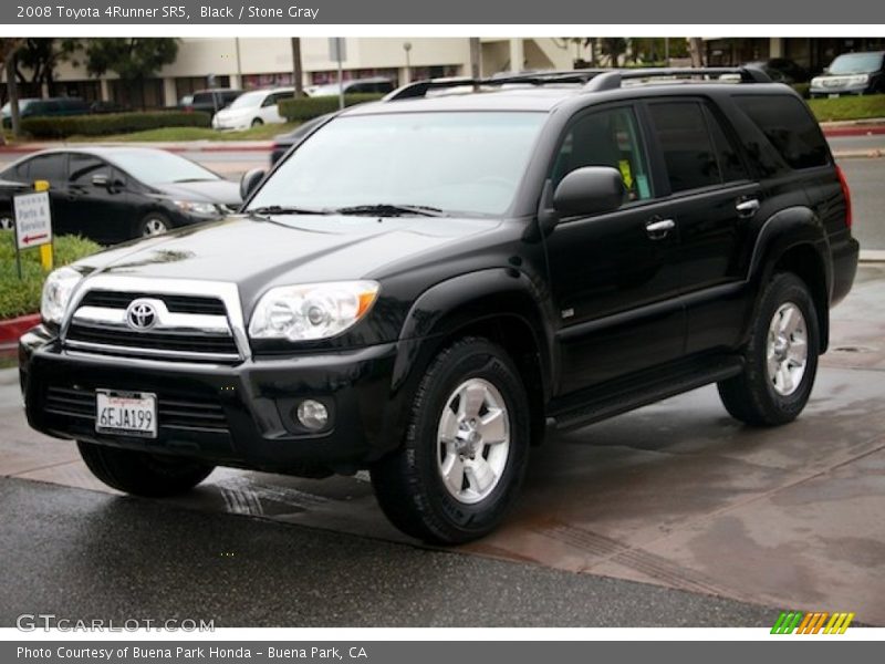 Black / Stone Gray 2008 Toyota 4Runner SR5