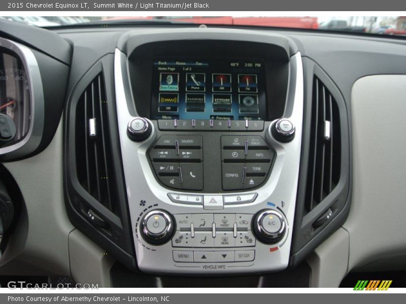 Summit White / Light Titanium/Jet Black 2015 Chevrolet Equinox LT
