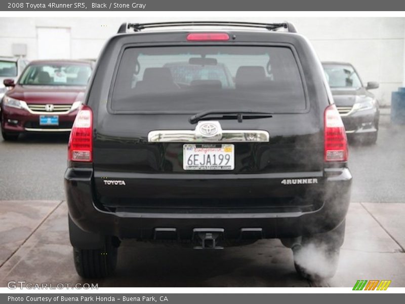Black / Stone Gray 2008 Toyota 4Runner SR5