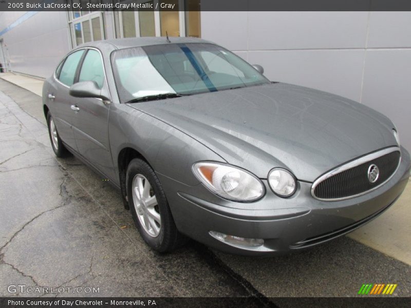 Steelmist Gray Metallic / Gray 2005 Buick LaCrosse CX