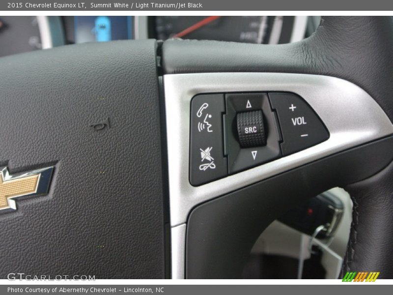 Summit White / Light Titanium/Jet Black 2015 Chevrolet Equinox LT