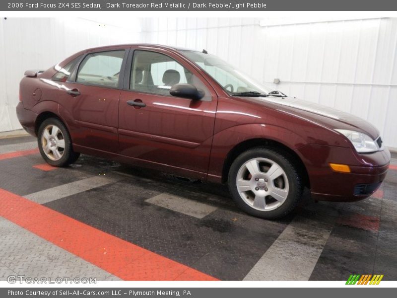 Dark Toreador Red Metallic / Dark Pebble/Light Pebble 2006 Ford Focus ZX4 SES Sedan