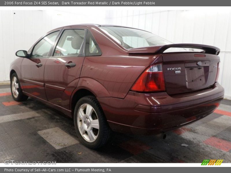Dark Toreador Red Metallic / Dark Pebble/Light Pebble 2006 Ford Focus ZX4 SES Sedan