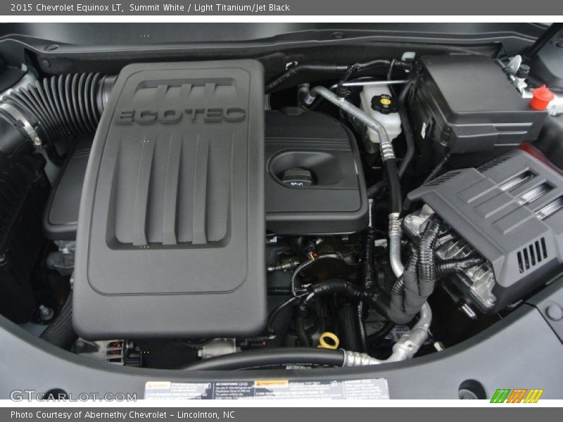Summit White / Light Titanium/Jet Black 2015 Chevrolet Equinox LT