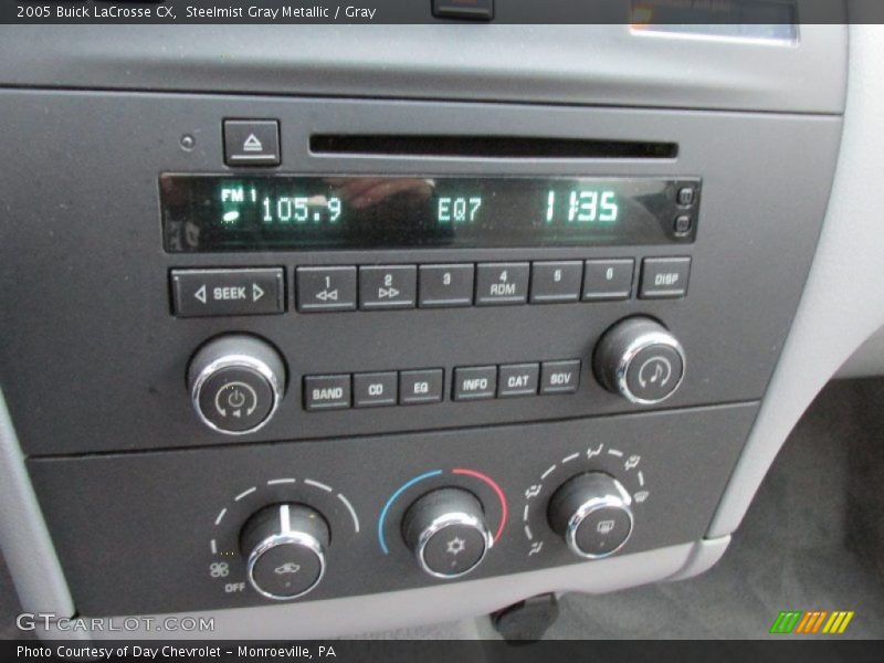 Steelmist Gray Metallic / Gray 2005 Buick LaCrosse CX