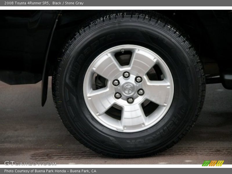 Black / Stone Gray 2008 Toyota 4Runner SR5