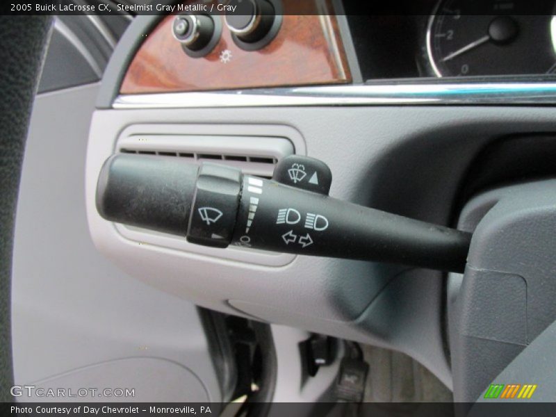 Steelmist Gray Metallic / Gray 2005 Buick LaCrosse CX
