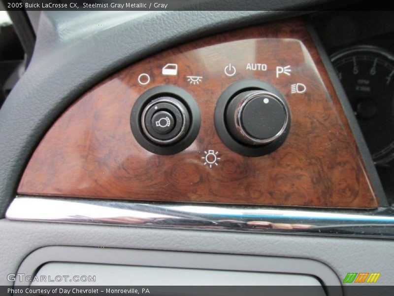 Steelmist Gray Metallic / Gray 2005 Buick LaCrosse CX