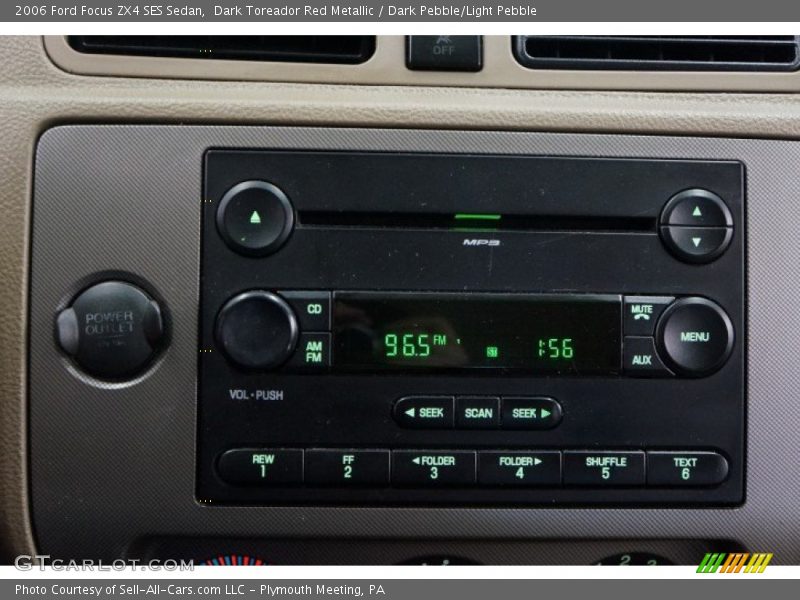 Controls of 2006 Focus ZX4 SES Sedan