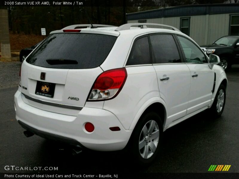 Polar White / Tan 2008 Saturn VUE XR AWD