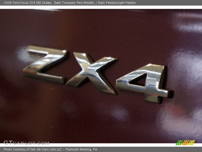 Dark Toreador Red Metallic / Dark Pebble/Light Pebble 2006 Ford Focus ZX4 SES Sedan