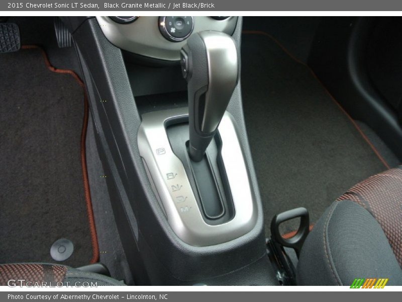  2015 Sonic LT Sedan 6 Speed Automatic Shifter