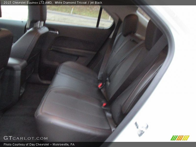 White Diamond Tricoat / Jet Black 2015 Chevrolet Equinox LTZ AWD