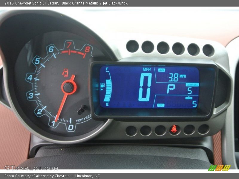  2015 Sonic LT Sedan LT Sedan Gauges