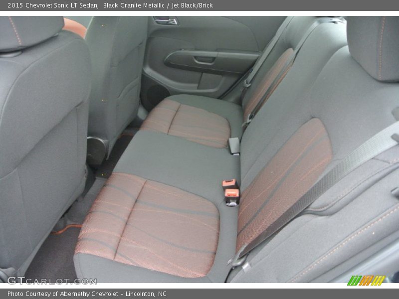 Rear Seat of 2015 Sonic LT Sedan