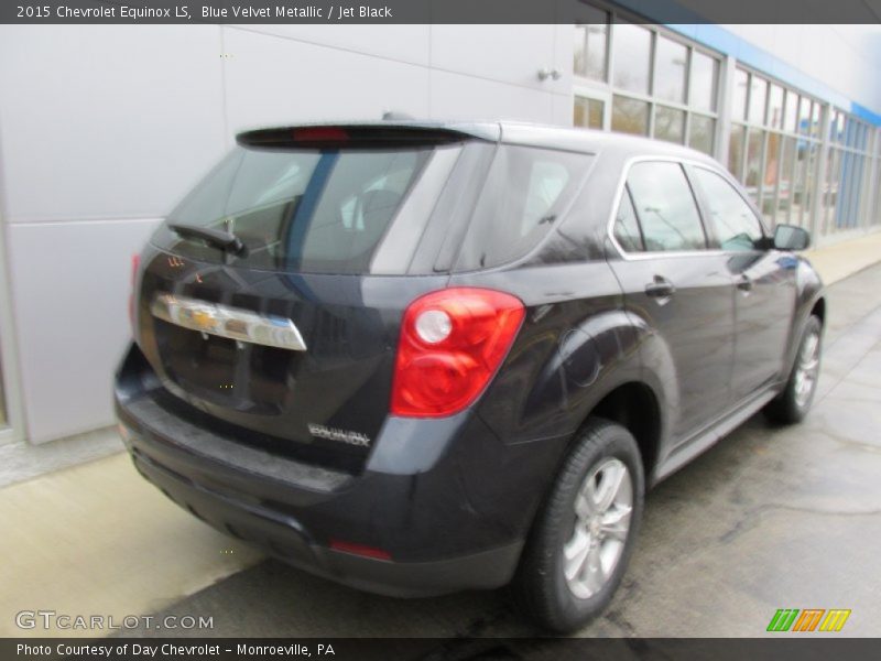 Blue Velvet Metallic / Jet Black 2015 Chevrolet Equinox LS