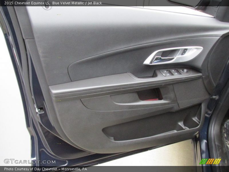 Blue Velvet Metallic / Jet Black 2015 Chevrolet Equinox LS