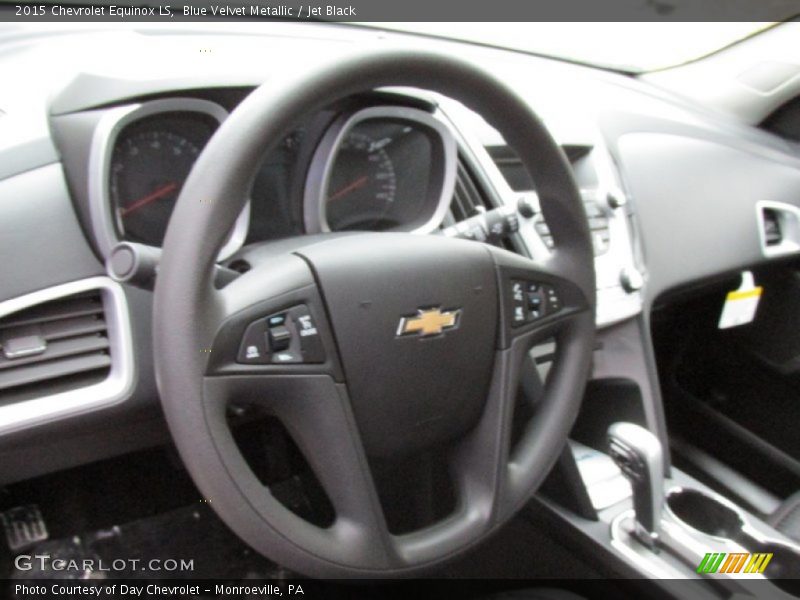 Blue Velvet Metallic / Jet Black 2015 Chevrolet Equinox LS