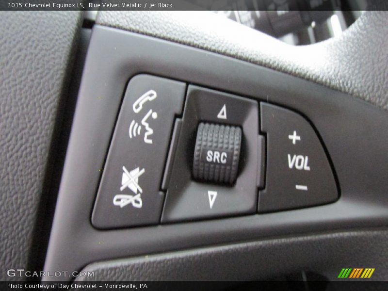 Blue Velvet Metallic / Jet Black 2015 Chevrolet Equinox LS