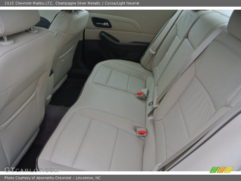 Champagne Silver Metallic / Cocoa/Light Neutral 2015 Chevrolet Malibu LTZ