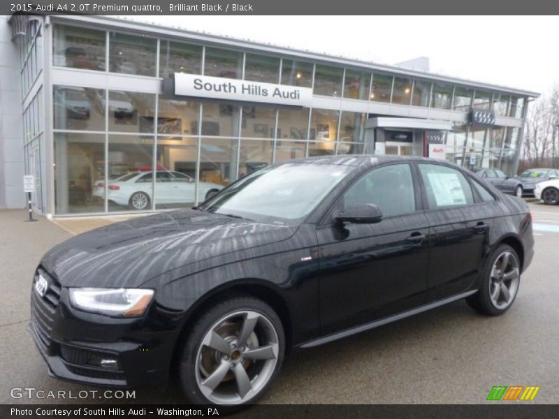 Brilliant Black / Black 2015 Audi A4 2.0T Premium quattro
