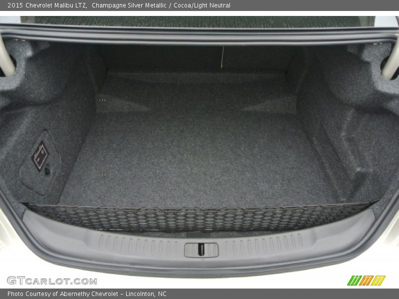 Champagne Silver Metallic / Cocoa/Light Neutral 2015 Chevrolet Malibu LTZ