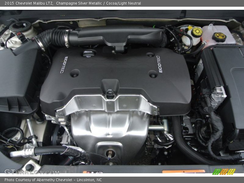 Champagne Silver Metallic / Cocoa/Light Neutral 2015 Chevrolet Malibu LTZ