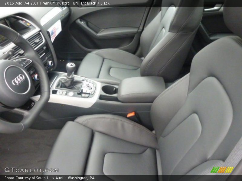Brilliant Black / Black 2015 Audi A4 2.0T Premium quattro