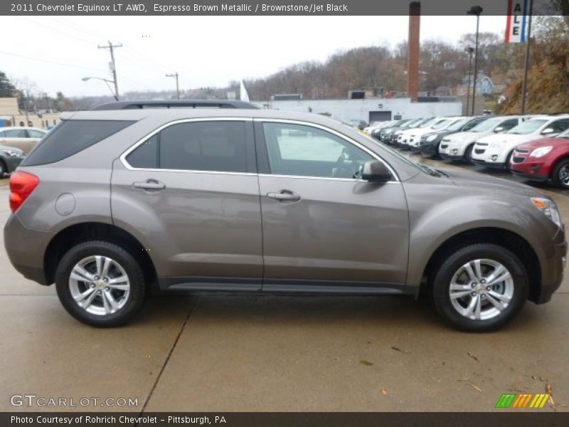  2011 Equinox LT AWD Espresso Brown Metallic