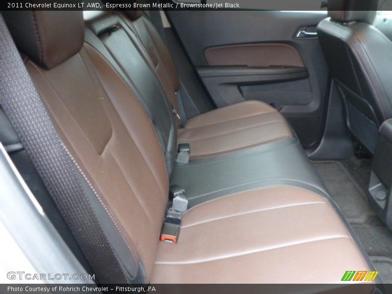 Espresso Brown Metallic / Brownstone/Jet Black 2011 Chevrolet Equinox LT AWD
