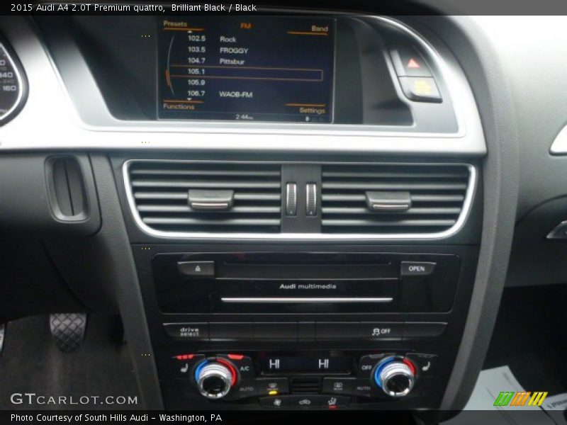 Brilliant Black / Black 2015 Audi A4 2.0T Premium quattro