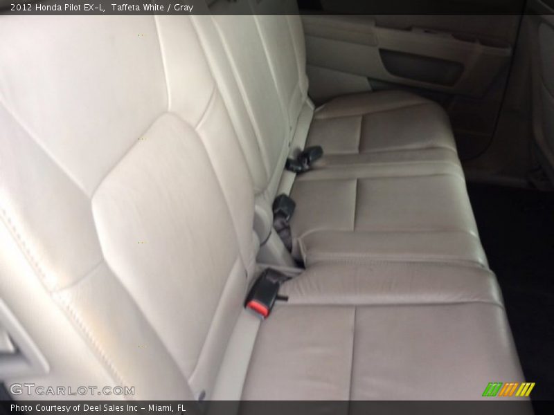 Taffeta White / Gray 2012 Honda Pilot EX-L