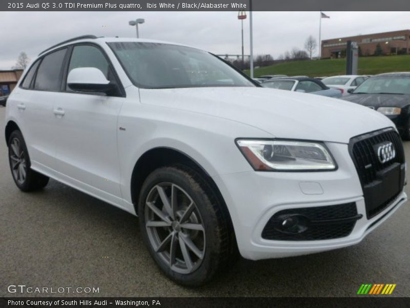 Ibis White / Black/Alabaster White 2015 Audi Q5 3.0 TDI Premium Plus quattro