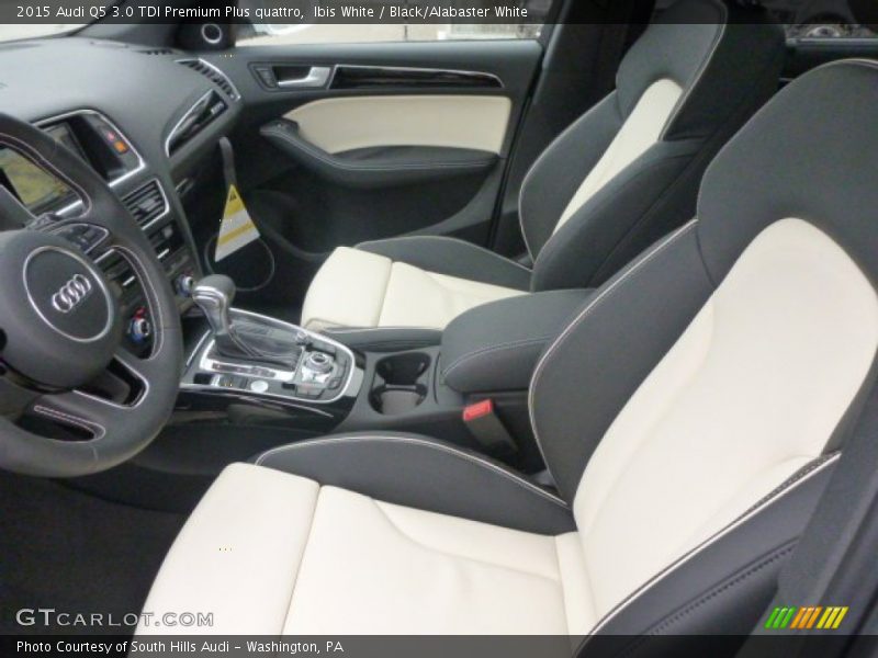  2015 Q5 3.0 TDI Premium Plus quattro Black/Alabaster White Interior