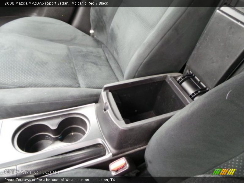 Volcanic Red / Black 2008 Mazda MAZDA6 i Sport Sedan