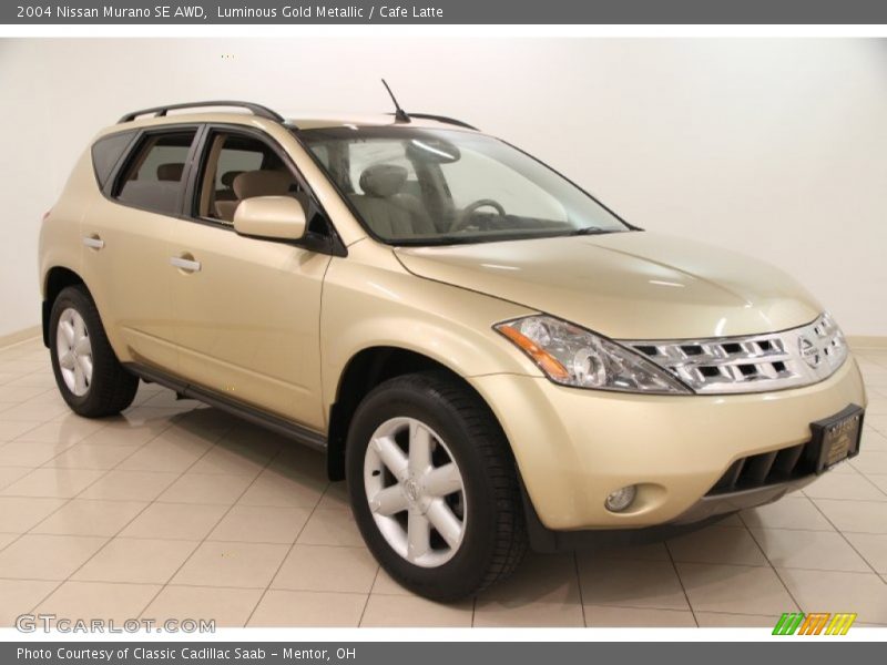 Luminous Gold Metallic / Cafe Latte 2004 Nissan Murano SE AWD