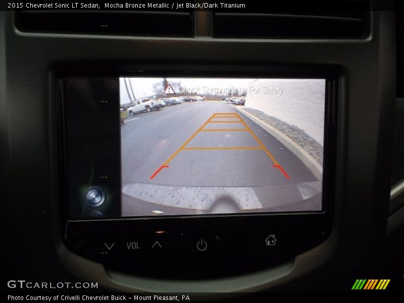 Mocha Bronze Metallic / Jet Black/Dark Titanium 2015 Chevrolet Sonic LT Sedan