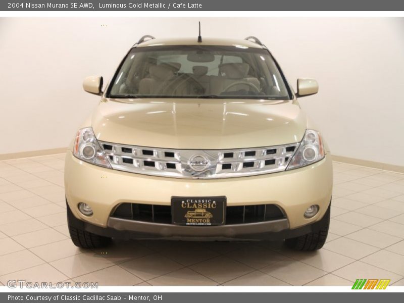 Luminous Gold Metallic / Cafe Latte 2004 Nissan Murano SE AWD
