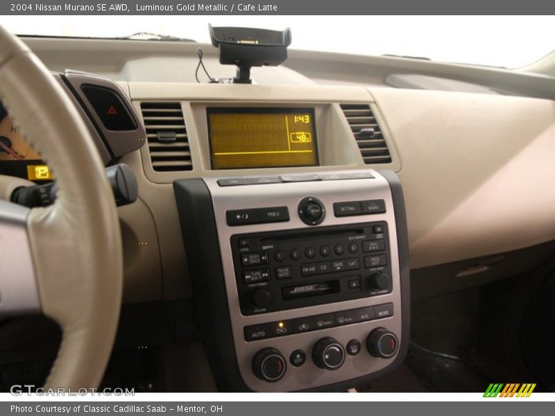 Controls of 2004 Murano SE AWD