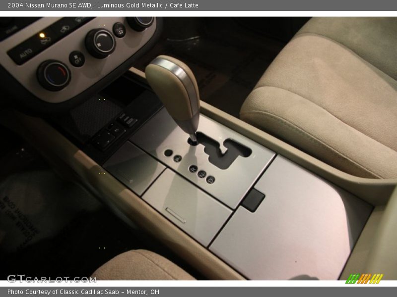 Luminous Gold Metallic / Cafe Latte 2004 Nissan Murano SE AWD