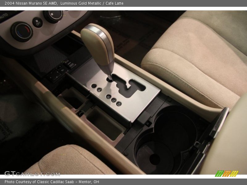 Luminous Gold Metallic / Cafe Latte 2004 Nissan Murano SE AWD