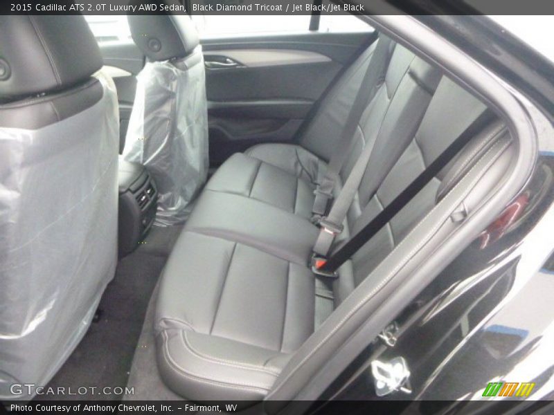 Black Diamond Tricoat / Jet Black/Jet Black 2015 Cadillac ATS 2.0T Luxury AWD Sedan