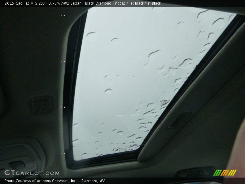 Black Diamond Tricoat / Jet Black/Jet Black 2015 Cadillac ATS 2.0T Luxury AWD Sedan
