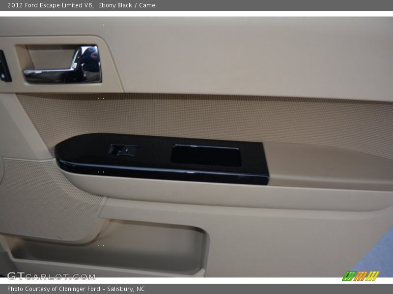 Ebony Black / Camel 2012 Ford Escape Limited V6