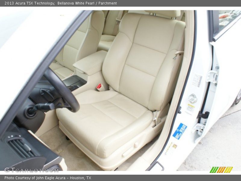 Bellanova White Pearl / Parchment 2013 Acura TSX Technology